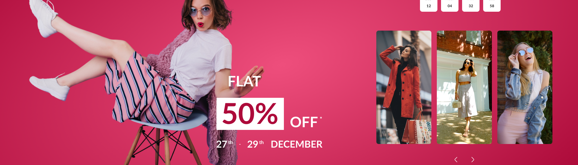Flat 50% Off